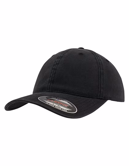 FLEXFIT Dad-Cap in Cotone Lavabile in Stile Vintage, Black L/XL, FX6997
