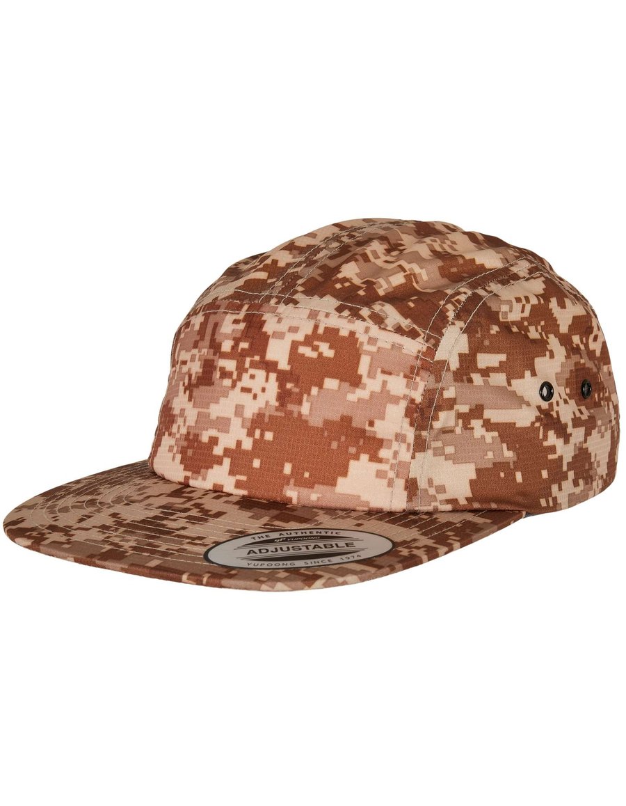 FLEXFIT Digital Camo Jockey Cap mit Schnallenverschluss, Beige One Size, FX7005MC