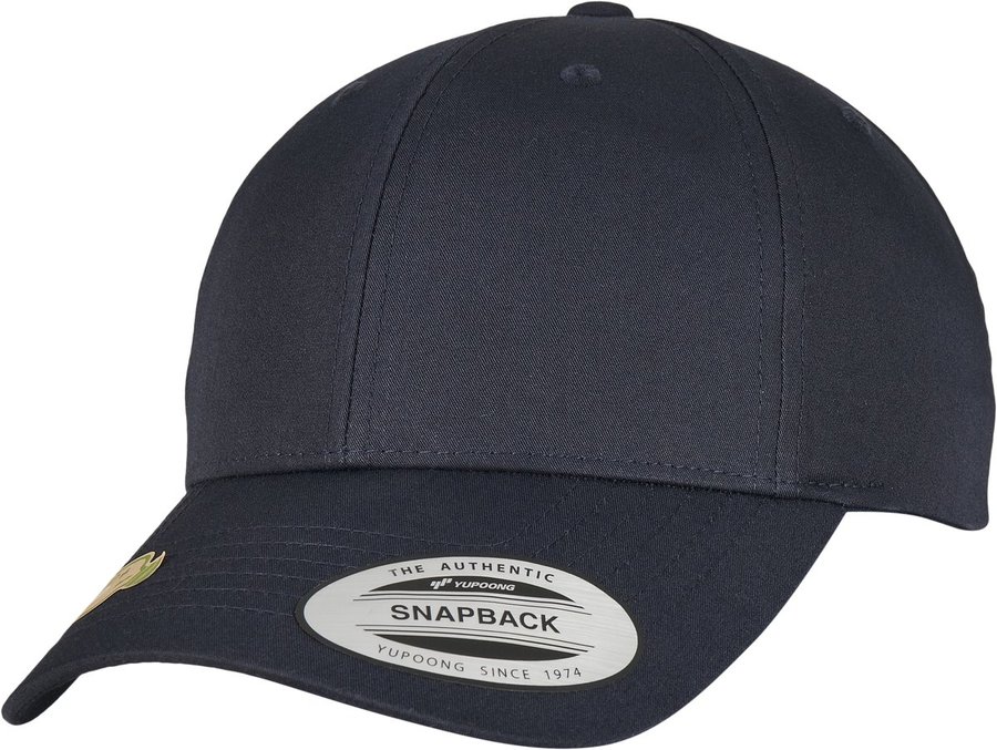 FLEXFIT Recycelte Polyester Twill Cap mit Snapback, Black One Size, FX7706RS