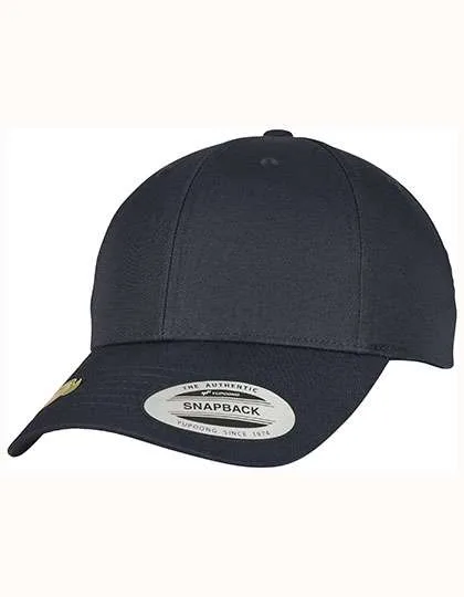 FLEXFIT Recycled Polyester Twill Cap with Snapback, Navy One Size, FX7706RS