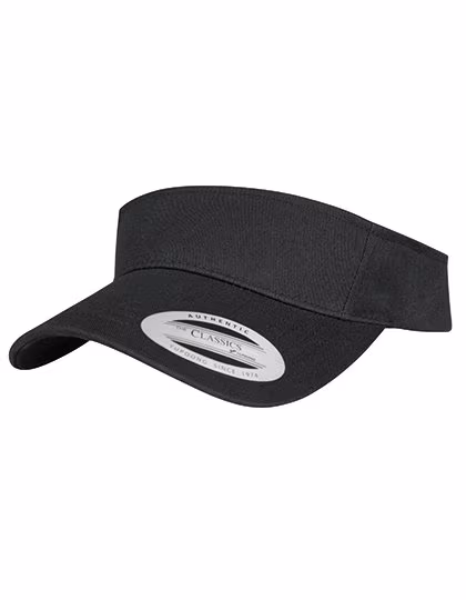 FLEXFIT Baumwoll-Cap mit gebogenem Schirm, Black One Size, FX8888