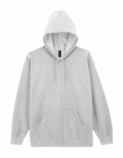 Gildan Heavy Blend(TM) Adult Full Zip Hooded Sweatshirt White L (G18600)
