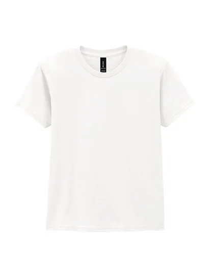 Gildan T-Shirt en Coton pour Enfants, Col Rond, White M (170), G5000K