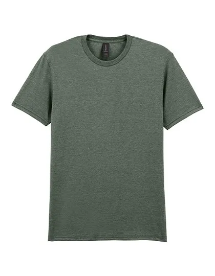 Gildan Softstyle T-Shirt aus ringgesponnener Baumwolle, Heather Military Green 4XL, G64000
