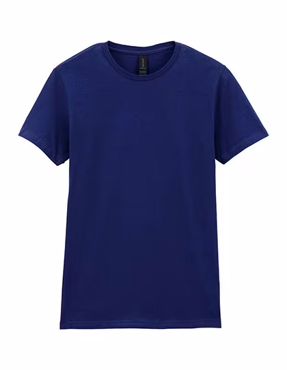 Gildan T-Shirt Softstyle® with Ribbed Collar for Women, Navy L, G64000L