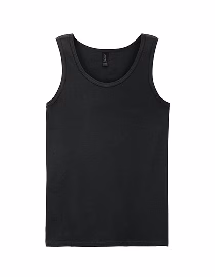 Gildan Tank Top Senza Maniche in Misto Cotone, White XL, G64200