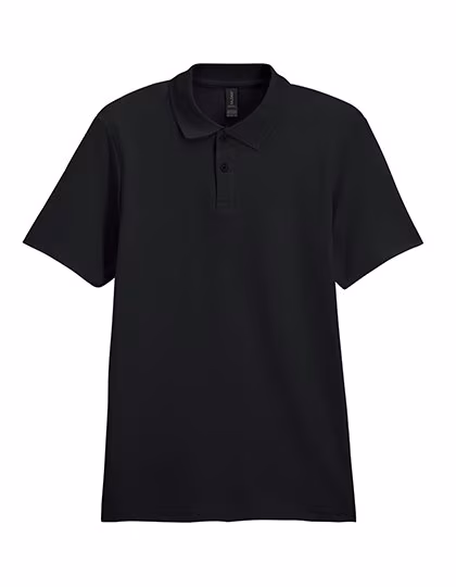 Gildan Softstyle® Piqué Polo with Button Placket, Sand L, G64800