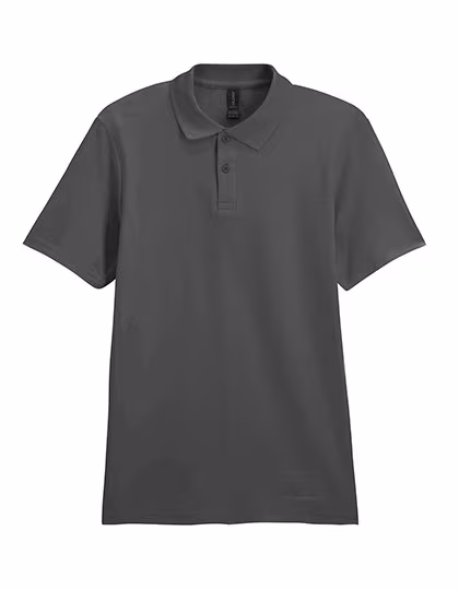 Gildan Softstyle® Piqué Polo mit Knopfleiste, Charcoal (Solid) XL, G64800