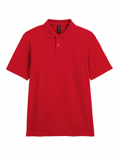Gildan Softstyle® Piqué Polo mit Knopfleiste, Cherry Red 4XL, G64800
