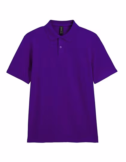 Gildan Softstyle® Piqué Polo mit Knopfleiste, Purple S, G64800