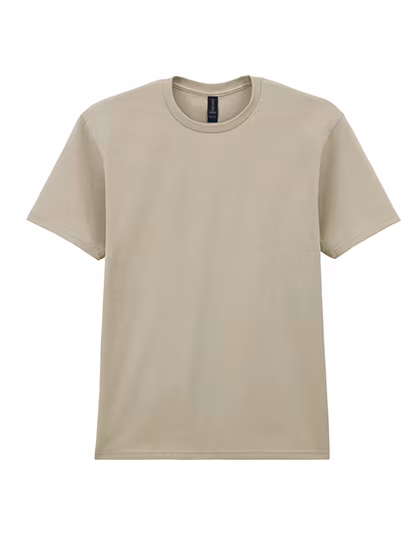 Gildan Softstyle® Midweight Adult T-Shirt Sand XL (G65000), G65000