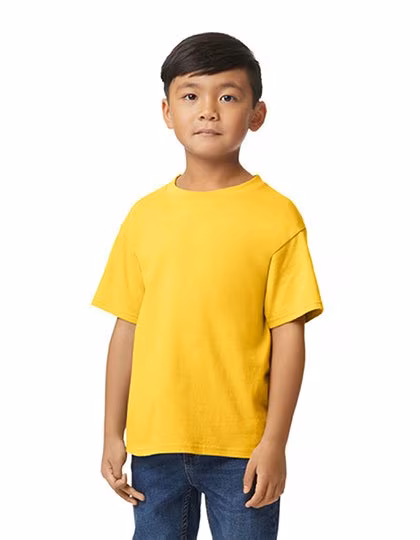 Gildan Softstyle Midweight Kids' T-Shirt Cotton Blend, White L (140/152), G65000K