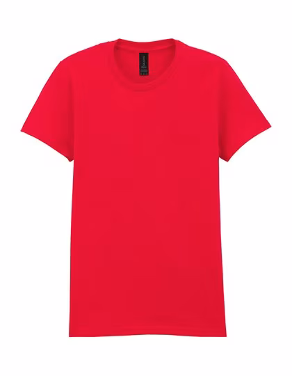 Gildan Softstyle® Midweight T-Shirt da Donna Sagomata, Red XL, G65000L