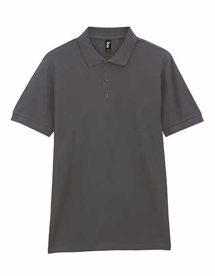 Gildan Hammer Piqué Polo con Spacchi Laterali, Charcoal (Solid) XXL, G85800