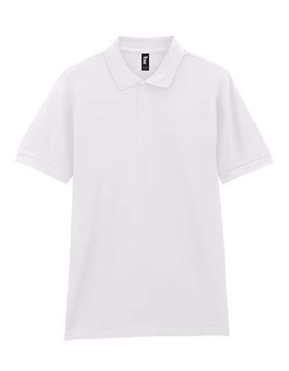 Gildan Hammer Piqué Polo mit Seitenschlitzen, White S, G85800