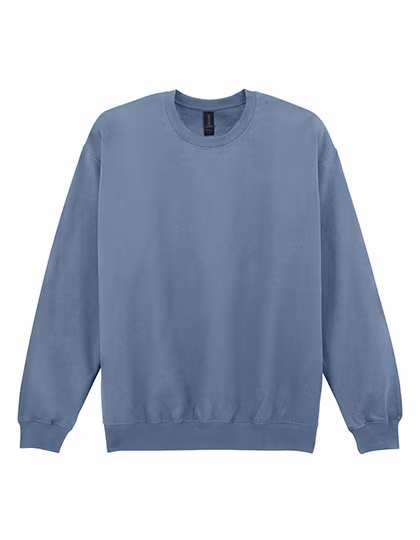Gildan Midweight Fleece Crewneck Sweatshirt Baumwolle, Stone Blue S, GSF000