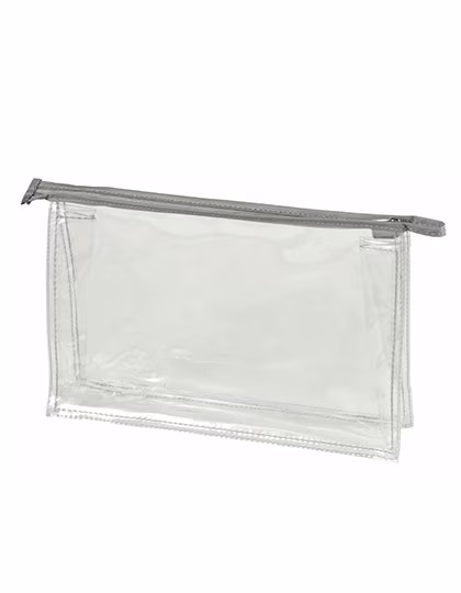 Halfar Transparente Zipper Bag Universal 2L, Transparent 27 x 17 x 7 cm, HF0177
