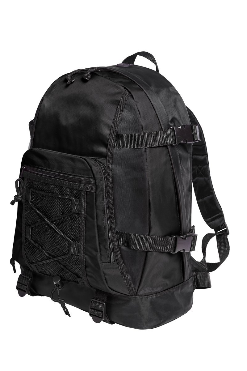 Halfar Sport Rucksack mit MP3-Fach 21L, Black 30 x 41 x 14 cm, HF0780