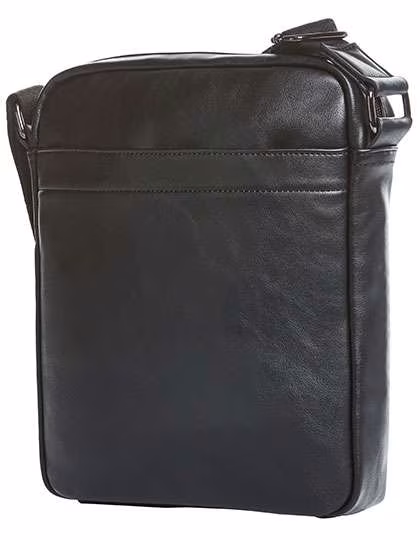 Halfar CrossBag Community con Tracolla Regolabile, Black 23 x 28,5 x 6 cm, HF15002