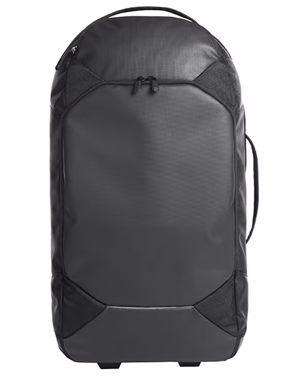 Halfar Rolling Travel Bag Hashtag with Telescopic Handle, Black 35 x 65 x 28 cm, HF15010