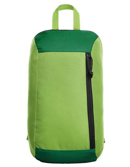 Halfar Sportlicher Halfar Rucksack Fresh 8L, Apple Green/Green 22 x 40 x 11 cm, HF15025
