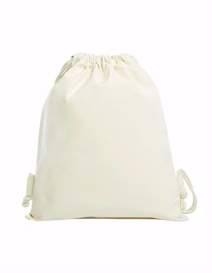 Halfar Bio-Baumwollzugbeutel Natural 38x45 cm, Natural 38 x 45 cm, HF3052