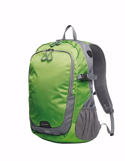 Halfar Zaino Capiente Step L con Riflettore, Apple Green 34 x 49 x 18,5 cm, HF3063