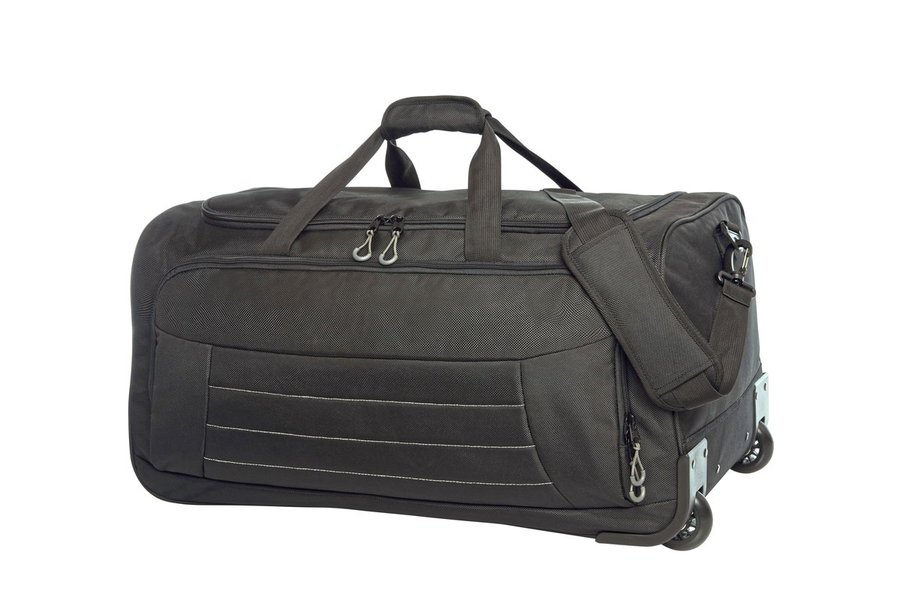Halfar Roller Tasche Impulse mit Teleskopgriff, Black 66 x 32 x 35 cm, HF3347