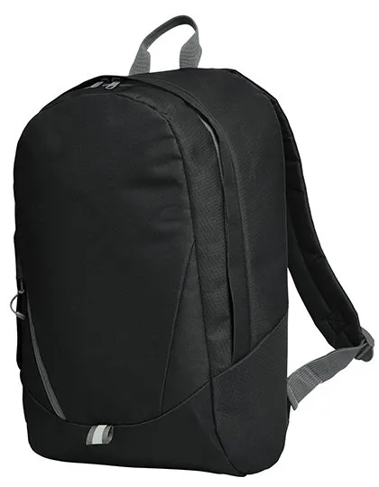Halfar Backpack Solution with Reflectors, Black 28 x 43 x 11 cm, HF3355