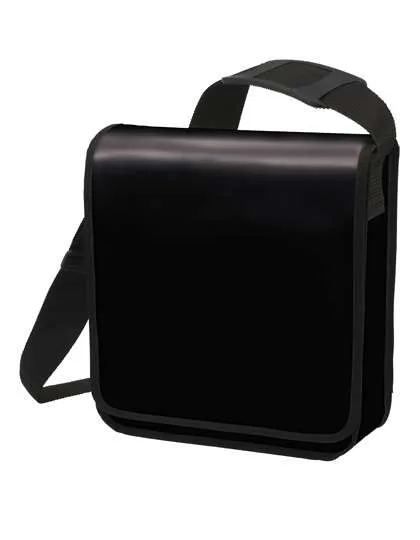Halfar Lorrybag® Eco H Umhängetasche mit Organizer, Black Matt 32 x 32 x 11 cm, HF3928