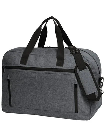 Halfar Travel Bag Fashion with 40 Litres, Blue-Grey Melange 52,5 x 35,5 x 22,5 cm, HF4017