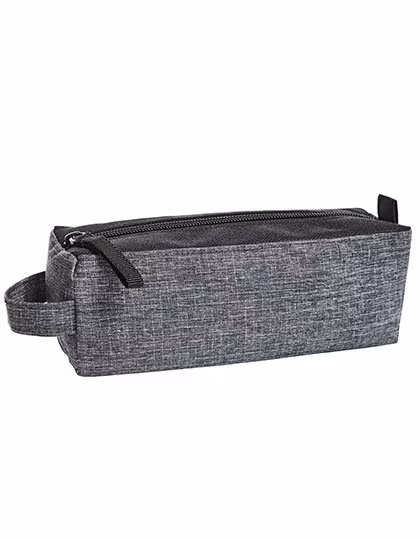 Halfar Etui "Case Elegance" Schwarz/Grau, Black/Grey-Sprinkle 20 x 7 x 6 cm, HF4027