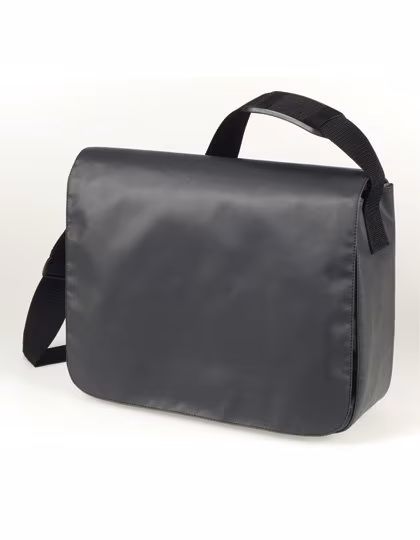 Halfar Robuste Umhängetasche aus LKW-Plane, Anthracite 37 x 28 x 12 cm, HF6052