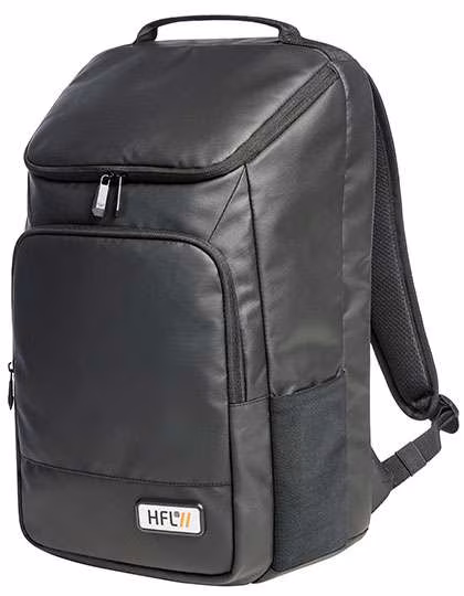 Halfar Notebook Backpack Space with USB Port, Black 30 x 47 x 20 cm, HF6501