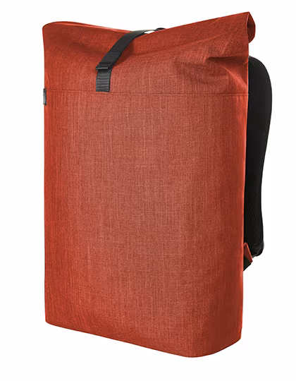 Halfar Notebook Roller Rucksack Europe rPET, Red Melange 32 x 48 x 14,5 cm, HF6510