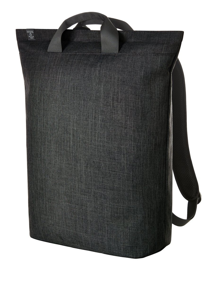 Halfar Laptop-Rucksack Europe aus recyceltem rPET, Ash 32 x 48 x 15 cm, HF6517