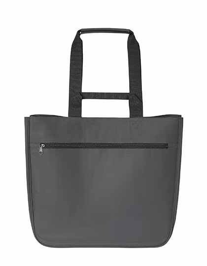 Halfar Shopper Softbasket made of Recycled Polyester, Anthracite 40 x 37 x 20 cm, HF8020