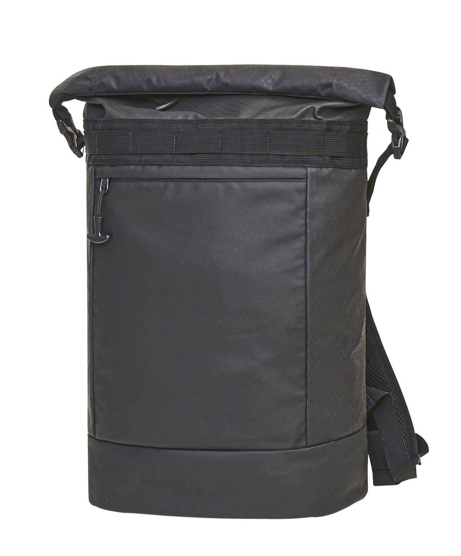 Halfar Notebook-Rucksack Active mit Rolltop-System, Black 29 x 41 x 15 cm, HF8034