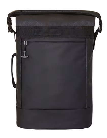 Halfar Notebook Backpack Active with Rolltop System, Black 29 x 41 x 15 cm, HF8034
