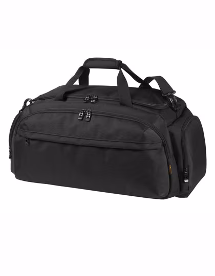 Halfar Sport-/Reisetasche Mission 55L Nylon, Black 66 x 32 x 25 cm, HF9789