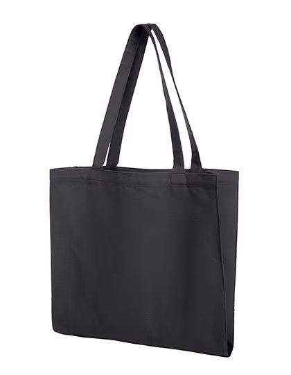 Halfar Sac Shopping en Coton Mall, 16 Litres, durable, Anthracite 34 x 37 x 13 cm, HF9798
