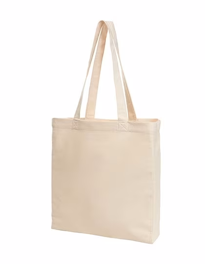 Halfar Shopper Organic in 100% Cotone Biologico, Natural 36 x 40 x 10 cm, HF9799