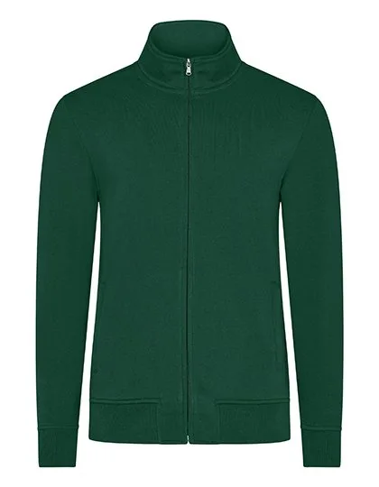 HRM Premium Sweatjacke mit Full-Zip für Herren, Bottle Green XL, HRM1001