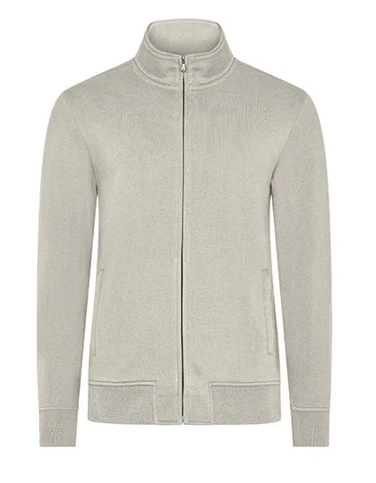 HRM Premium Sweatjacke mit Full-Zip für Herren, Sand 4XL, HRM1001