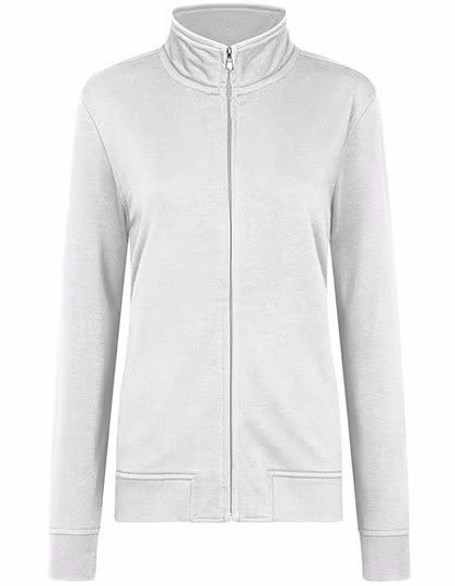 HRM Premium Full-Zip Sweatjacke aus Baumwolle, White S, HRM1002