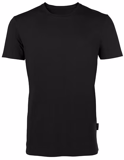 HRM T-Shirt Col Rond en Coton Bio pour Hommes, Grey Melange M, HRM101