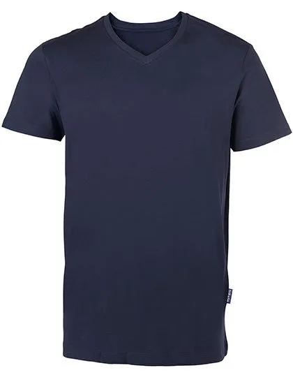 HRM Men´s Luxury V-Neck Tees Navy 5XL (HRM102), HRM102