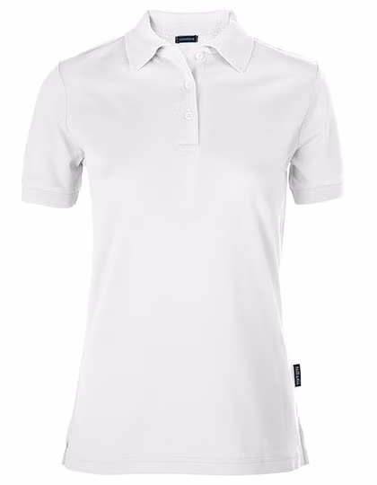 HRM Polo en Piqué Fin pour Femmes, White XL, HRM601