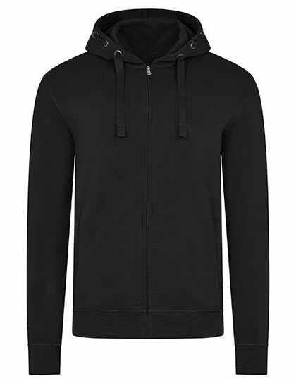HRM Premium Hooded Jacket with Anti-Pilling for Men, Dark Grey L, HRM707