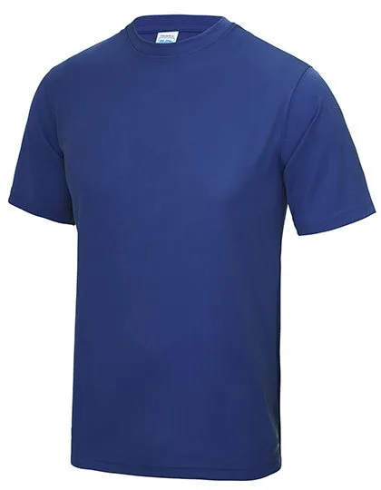 Just Cool Sportliches Kurzarm-T-Shirt mit UV-Schutz, Royal Blue S, JC001